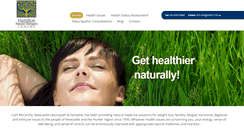 Desktop Screenshot of hamiltonnaturaltherapies.com.au